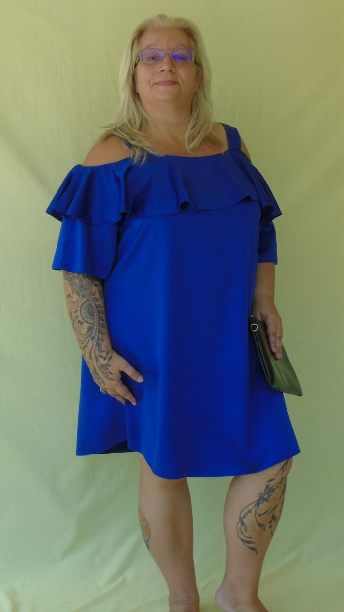 Robe JOY bleu roi