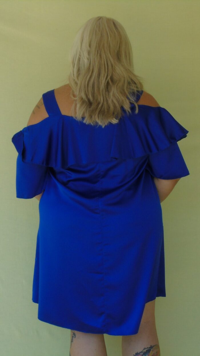 Robe JOY bleu roi – Image 3