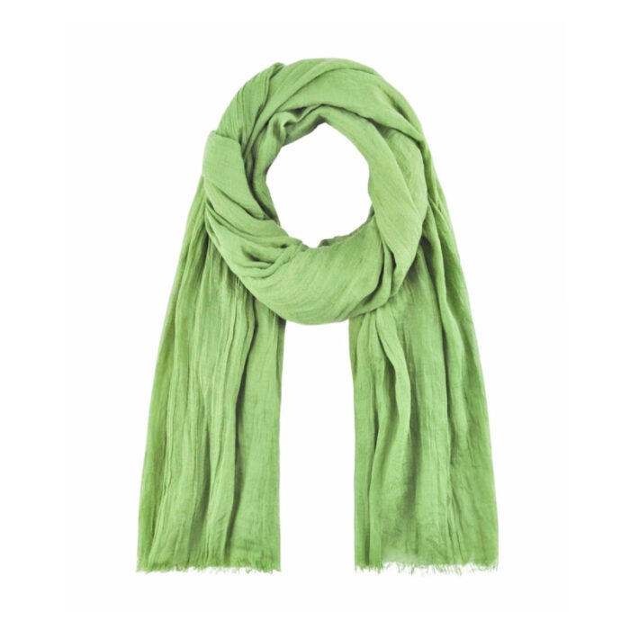 Foulard léger vert clair