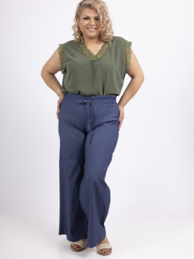 Pantalon stretch Jean - Patte d'éléphant - XL