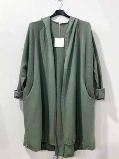Veste longue  coton 50/52 - 2 couleurs